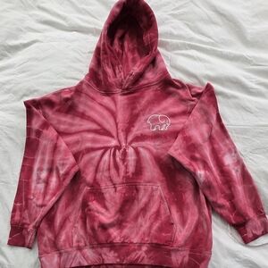 Ivory Ella Redish Pink  Tie-Dye Sweatshirt